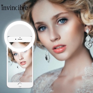 Đèn LED tròn gắn điện thoại hỗ trợ chụp ảnh tự sướng