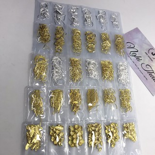 Charm túi đính móng tay