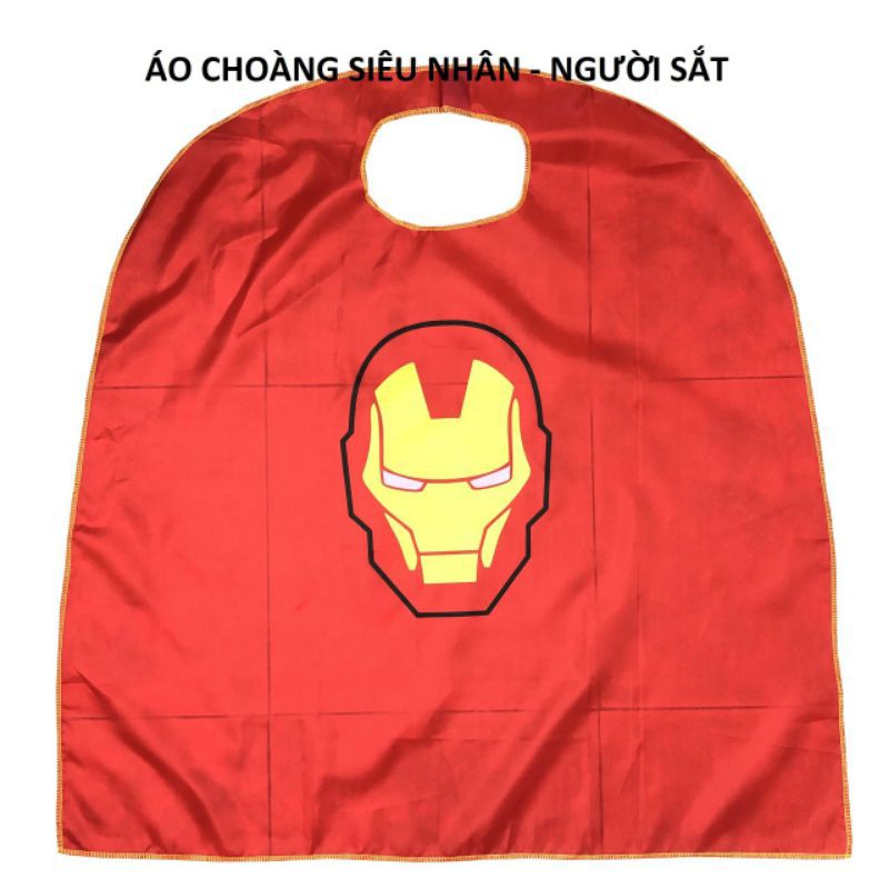 Áo choàng Ironman/Captain/Batman cosplay siêu anh hùng đồ chơi hóa trang halloween