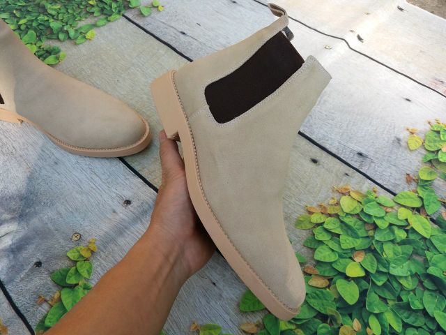 Giày boot nam phong cách cao bồi