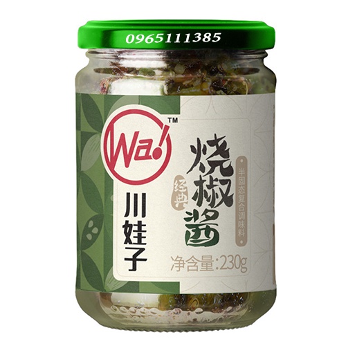 Sốt Ớt Xanh Wa 235g - Siêu Ngon