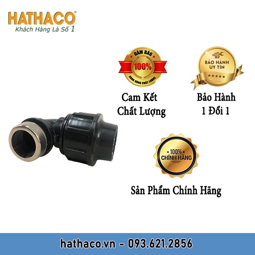 Cút 20 Ren Trong 20 - 25  HATHACO Dùng Cho Ống HDPE