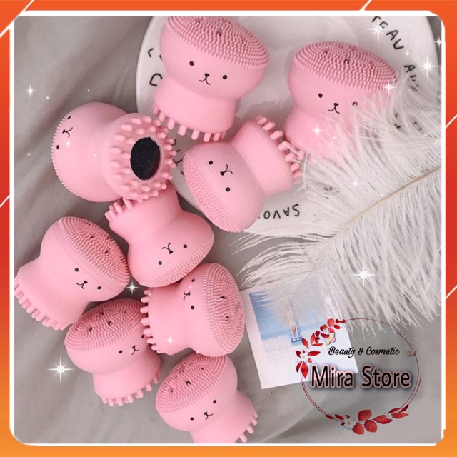 Mút RỬA MẶT BẠCH TUỘC, cọ MASSAGE MẶT KIỂU HÀN QUỐC | BigBuy360 - bigbuy360.vn