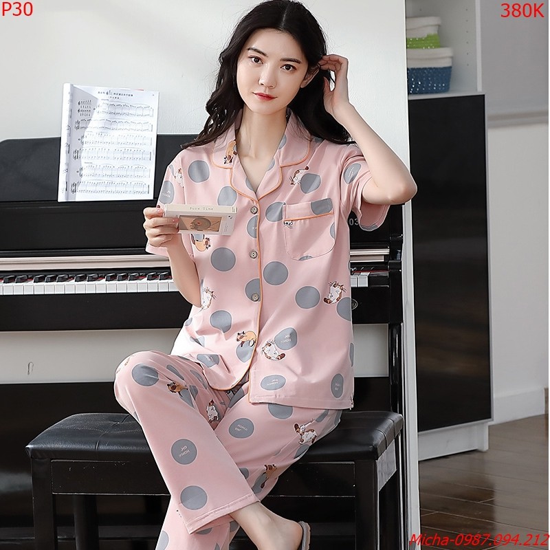 Pyjama cotton mềm nhẹ thoáng mát - Micha P30