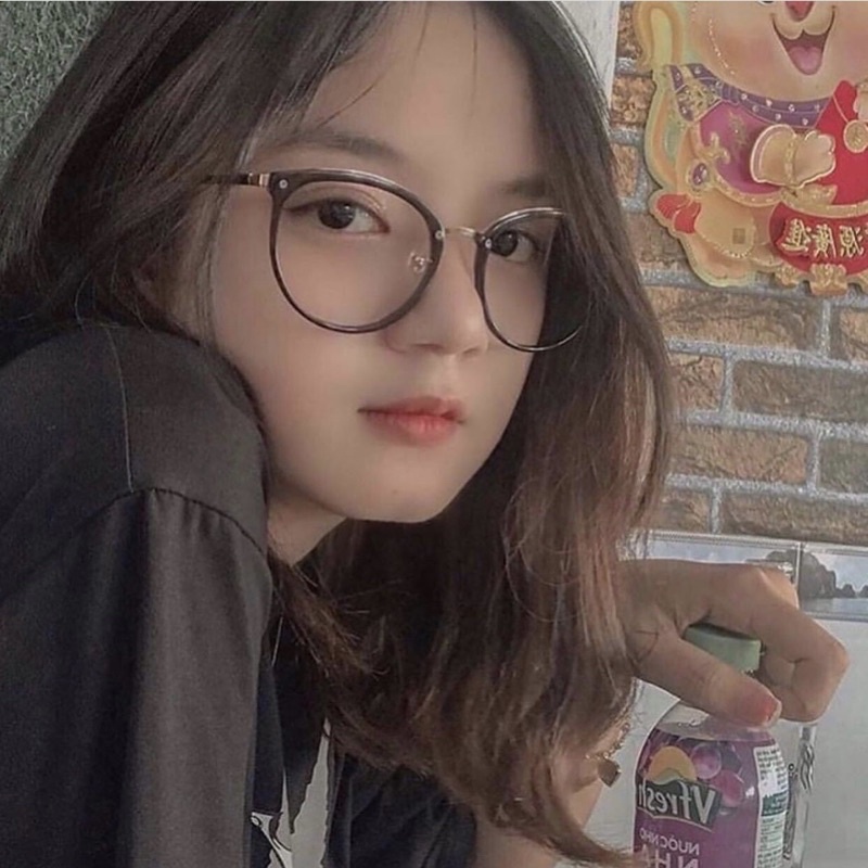 Kính mắt tròn SALE Gọng kính cận -nữ kim loại kiểu dáng thời trang Ulzzang Hàn Quốc hot trend KM8