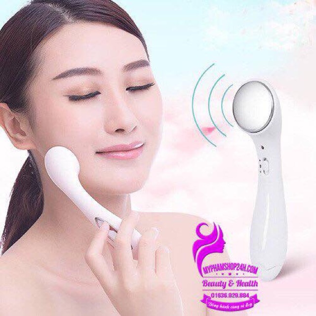 Máy massage mặt bằng ion thế hệ mới loại sạch bụi bẩn, bã nhờn mang lại cảm giác thư giãn, thoải mái