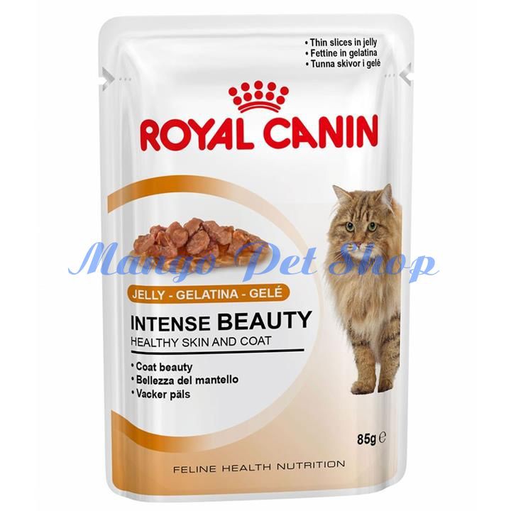 Pate Royal Canin Care - Intense Beauty (Jelly) Gói 85Gr Chăm Sóc Da Lông