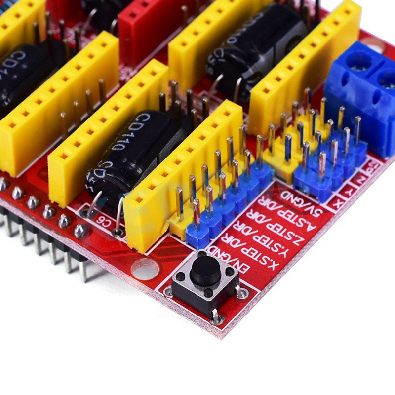 Bảng Mạch Mở Rộng V3 + Bộ Tản Nhiệt A4988 Cho Arduino Cnc | BigBuy360 - bigbuy360.vn
