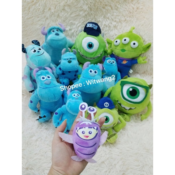 gấu bông Sulley , gấu bông Mike , 3 mắt