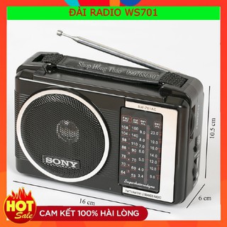 Đài Radio Sony SW701 ⚡FREE SHIP⚡ Có Ăng Ten Bắt Được Mọi Tần Số Phủ Sóng , Dùng Điện 220V . Bảo Hành Lên Đến 12 Tháng