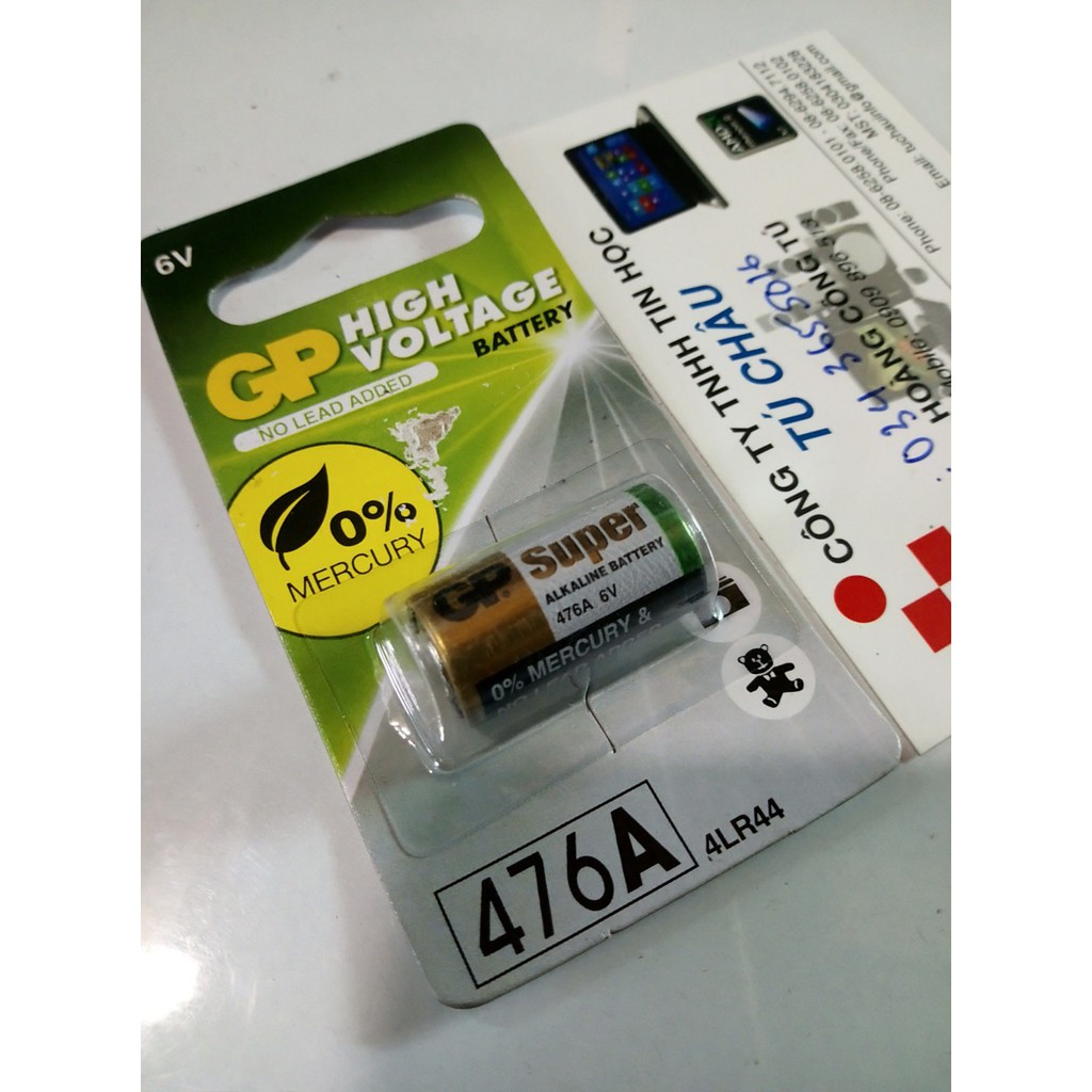 Pin GP 476A - 4LR44 - 6V: Pin GP Ultra High Votage Alkaline