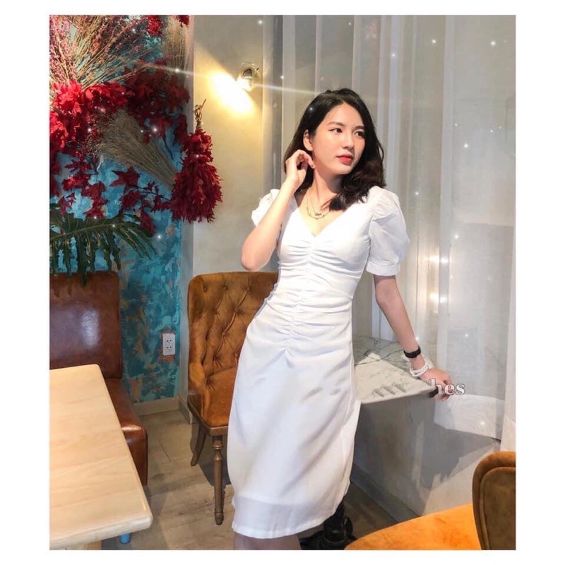 Đầm mint nhúng eo 4 màu (kèm hình thật) | BigBuy360 - bigbuy360.vn