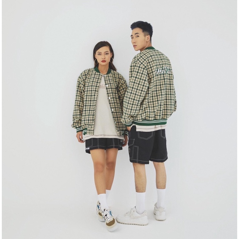 Áo Khoác Varsity Caro UNISEX - OHNIL
