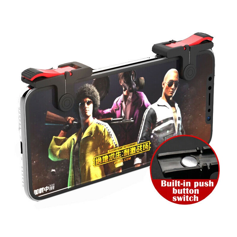 1 Cặp nút bấm trái phải LAMZIEN hỗ trợ chơi game PUBG trên điện thoại di động | BigBuy360 - bigbuy360.vn