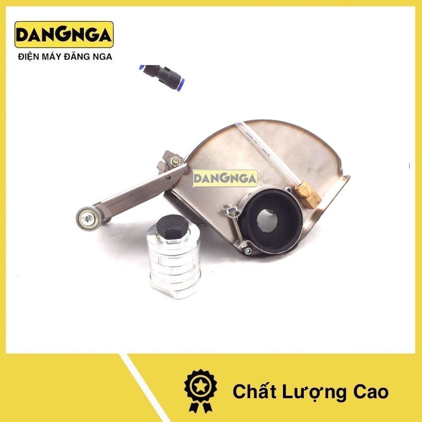 Bộ chuyển đổi máy cắt rãnh tường inox 2 lưỡi 125 - 150mm trục 48mm cốt 14
