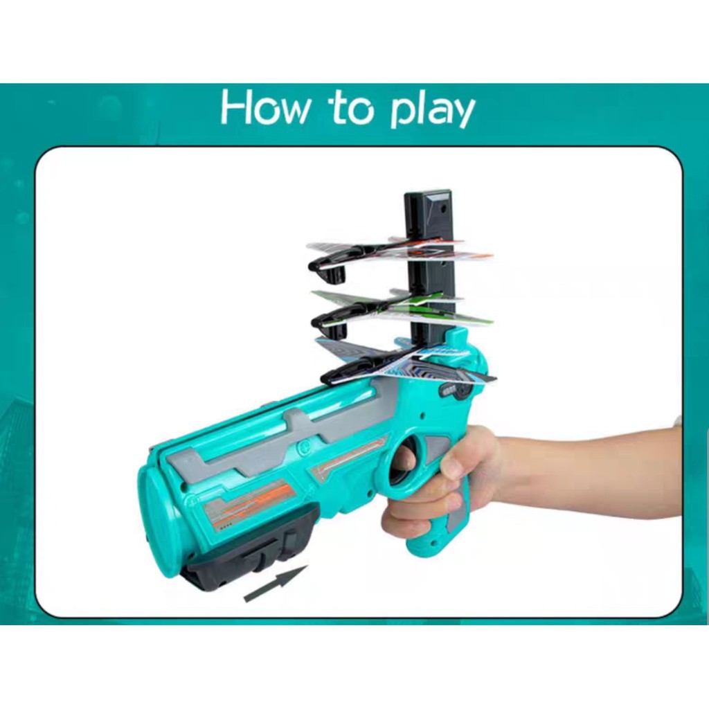 Đồ chơi Súng Bắn Máy Bay Cho Bé [HÀNG HOT] quà tặng cho bé trẻ em