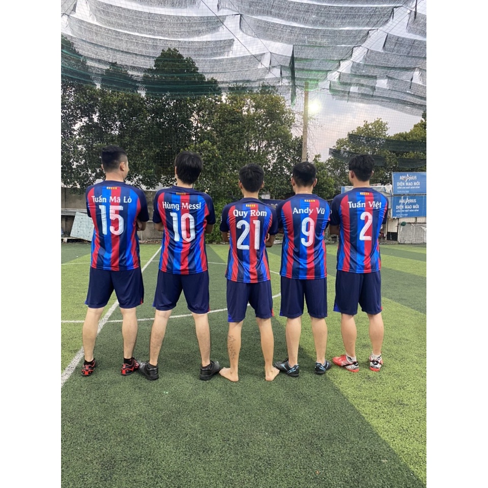 Bộ Quần Áo Đá Banh Barcelona , quần áo bóng đá Barcelona đủ mẫu mới nhất B8