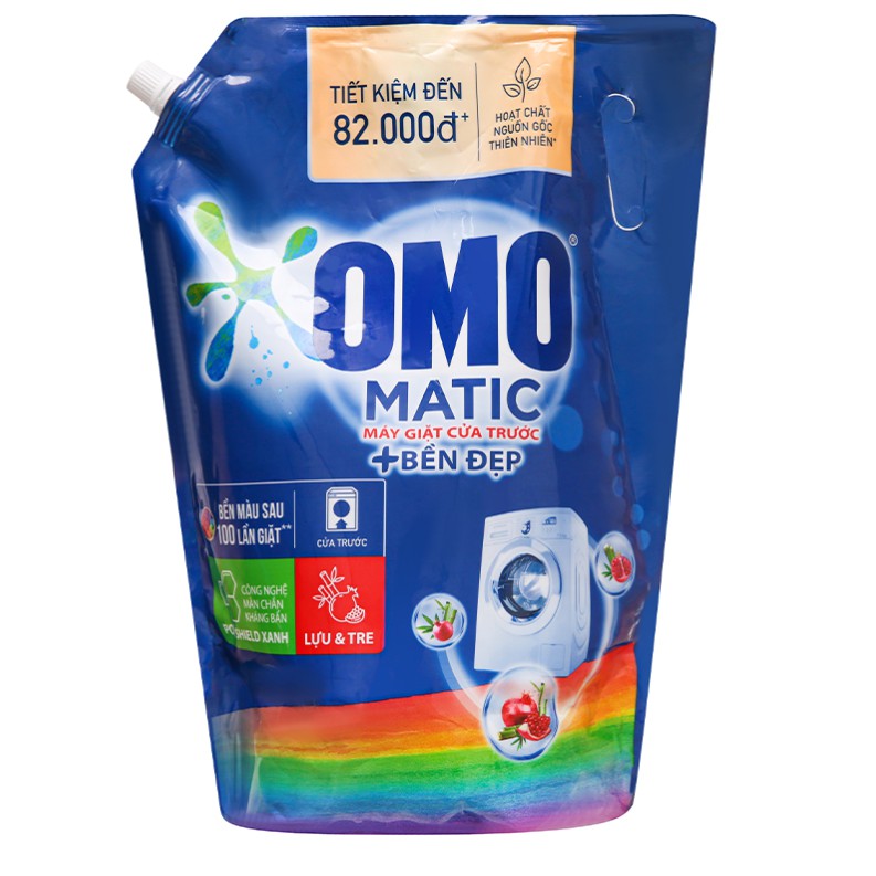 Nước giặt Omo Matic cửa trước 3.5L