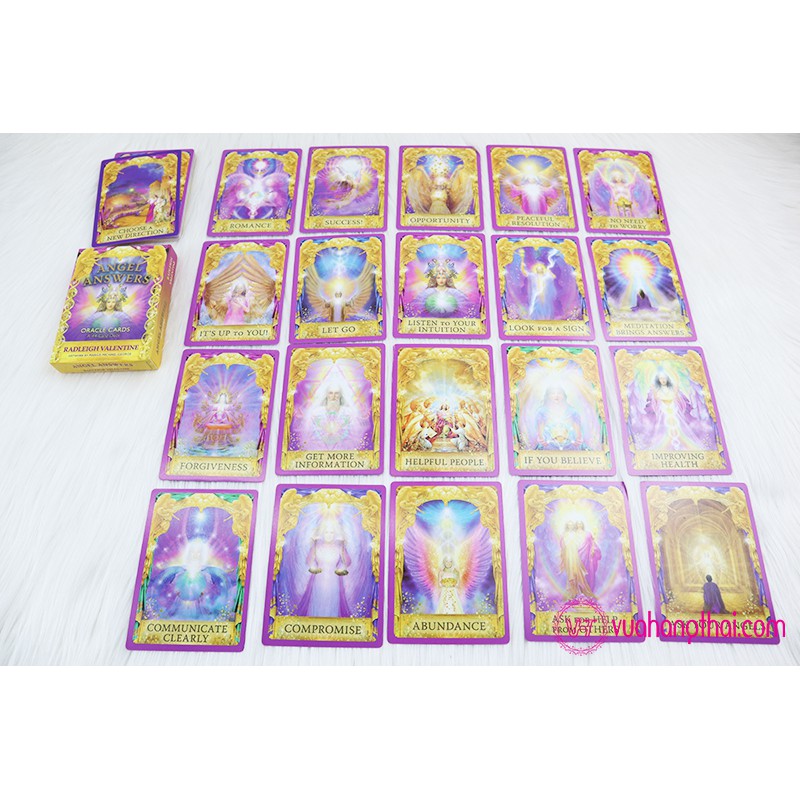 Bộ bài Angel Answers Oracle Cards Cao Cấp