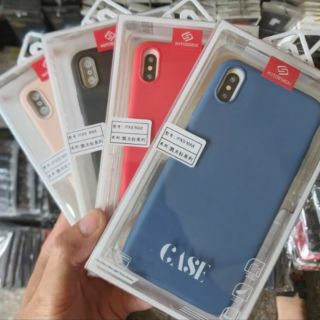 Ốp lưng dẻo chống bẩn iphone XS MAX nhiều màu hiệu KT Desing