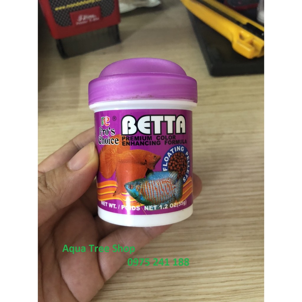 Thức ăn chuyên biệt cho cá Betta