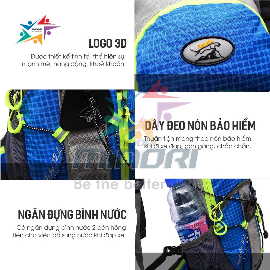 Vest/ Balo Nước Chạy Bộ Thể Thao Tanluhu 12L -  TLH643