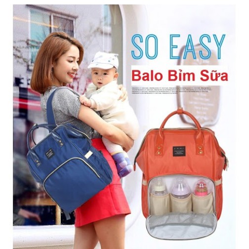 Ba lô bỉm sữa tiện lợi cho bé và mẹ