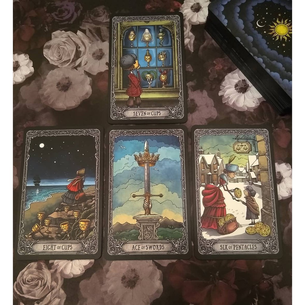 Bài Dark Mansion Tarot 3rd Edition Black Blue