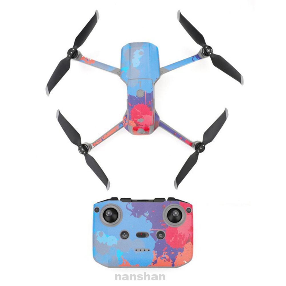 Drone Skin Sticker Reusable Removable Protective Full Cover DIY Styling Colorful Controller Decal For DJI Mavic Air 2
