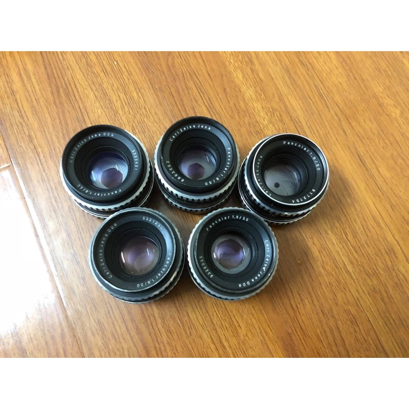 Ống kính MF Carl zeiss Pancolar 50/1.8 zebra