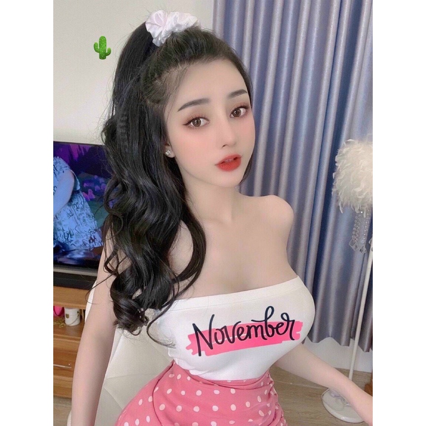 Áo ống kiểu chữ november sexy PC22