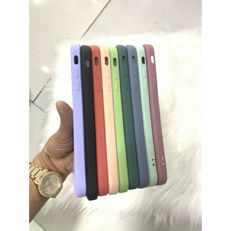 Ốp lưng chống bẩn viền vuông giả iphone 12 cho iPhone 6, 6S Plus, 7 Plus, 8 plus/ipx/xs max/iphone 11/11 pro max