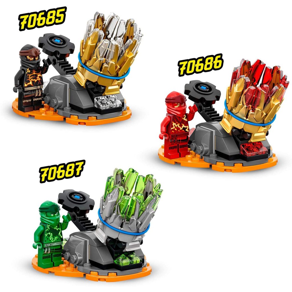 LEGO NINJAGO CHÍNH HÃNG 2020 - LỐC XOÁY CHIẾN THẦN CỦA COLE - 70685