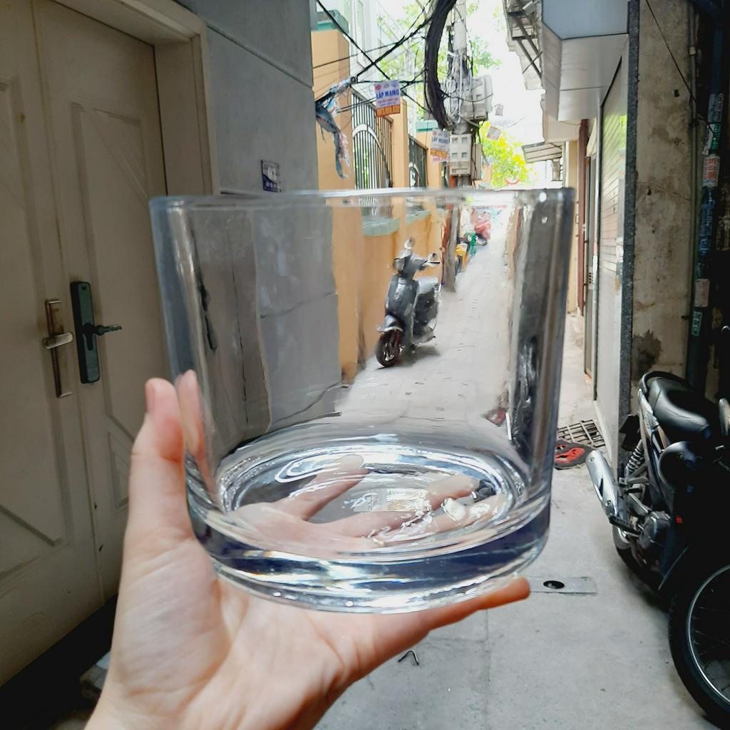 Bình thủy tinh/ trụ tròn thủy tinh/ bể thủy tinh mini thả hoa, nuôi cá, trồng terrarium, thủy sinh decor/ trang trí
