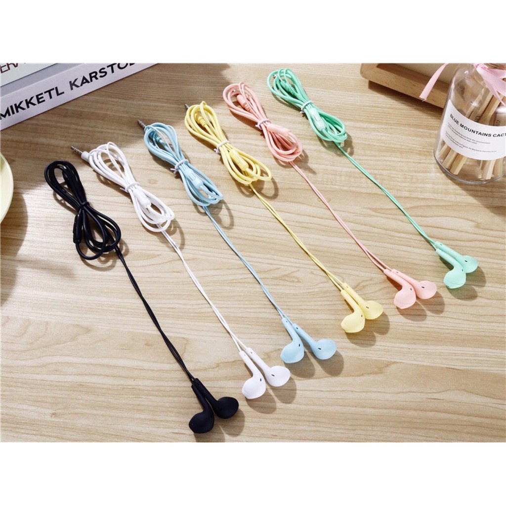 Tai Nghe Chụp Tai U19 Màu Sắc Macaron Kèm Dây Cáp 1.2m