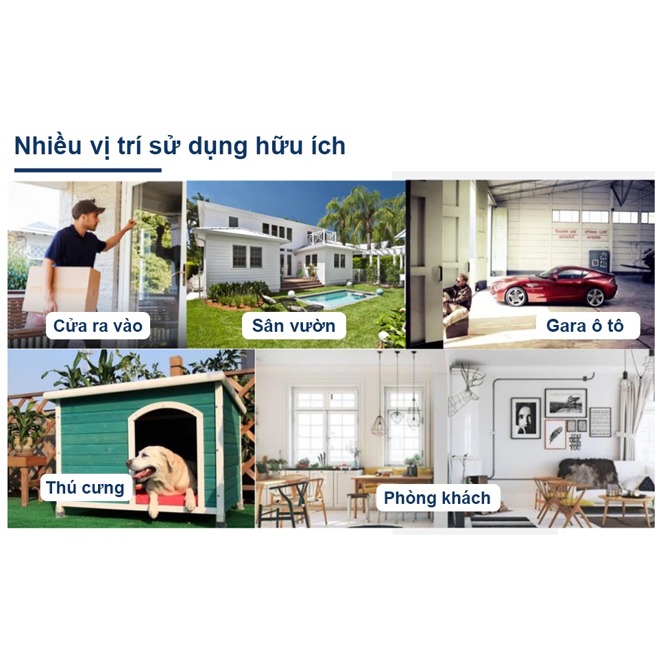 Camera ngoài trời dùng pin sạc Xiaomi độ phân giải 2.5k nhìn màu ban đêm bản quốc tế