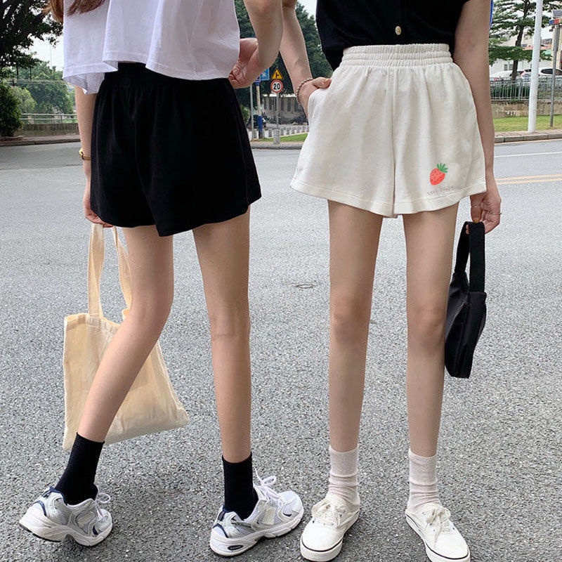 B&amp;G Quần Short Thể Thao Ống Rộng Lưng Cao Thời Trang Mùa Hè Cho Nữ quần đùi JL-DK-20