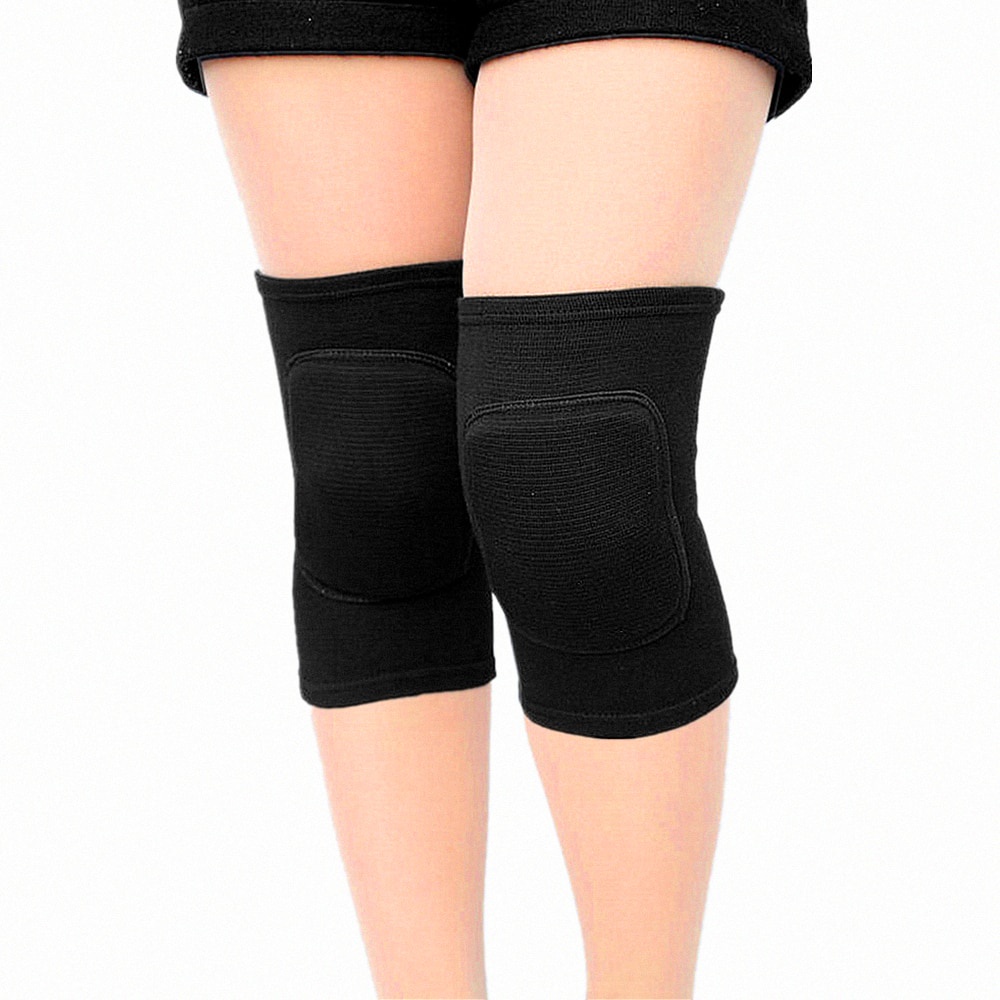 1Pc Soft Thickened Cotton Sports Kneepad Multipurpose Breathable Dancing Knee Protector Volleyball Yoga Knee Brace Support