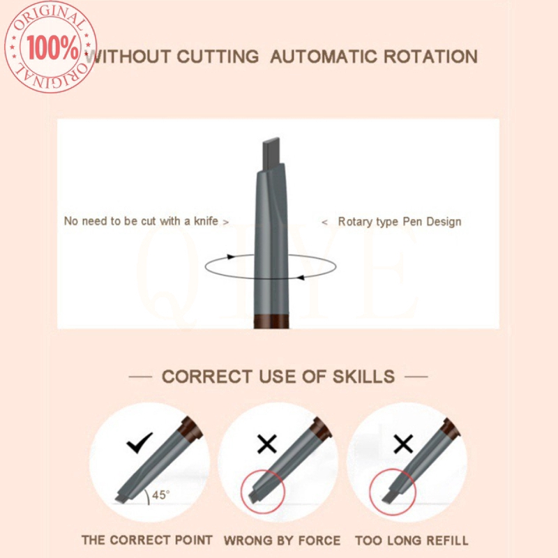 Chì kẻ mày dạng vặn có đầu cọ chải với 7 màu lựa chọn | BigBuy360 - bigbuy360.vn