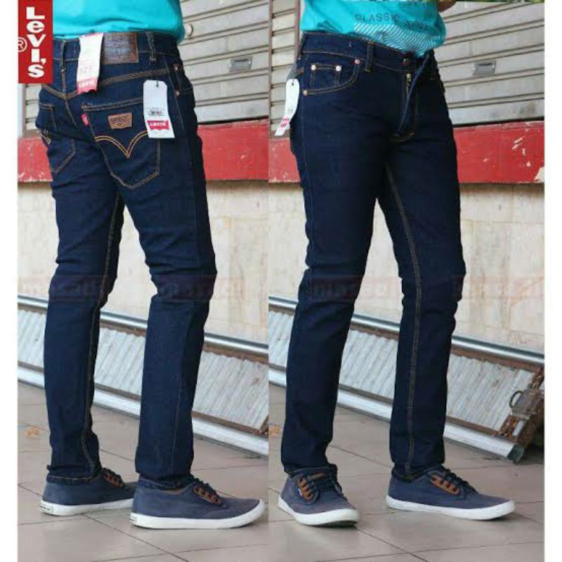 Quần Jean Dài Chất Lượng Cao Thời Trang Levis Uk 28-33