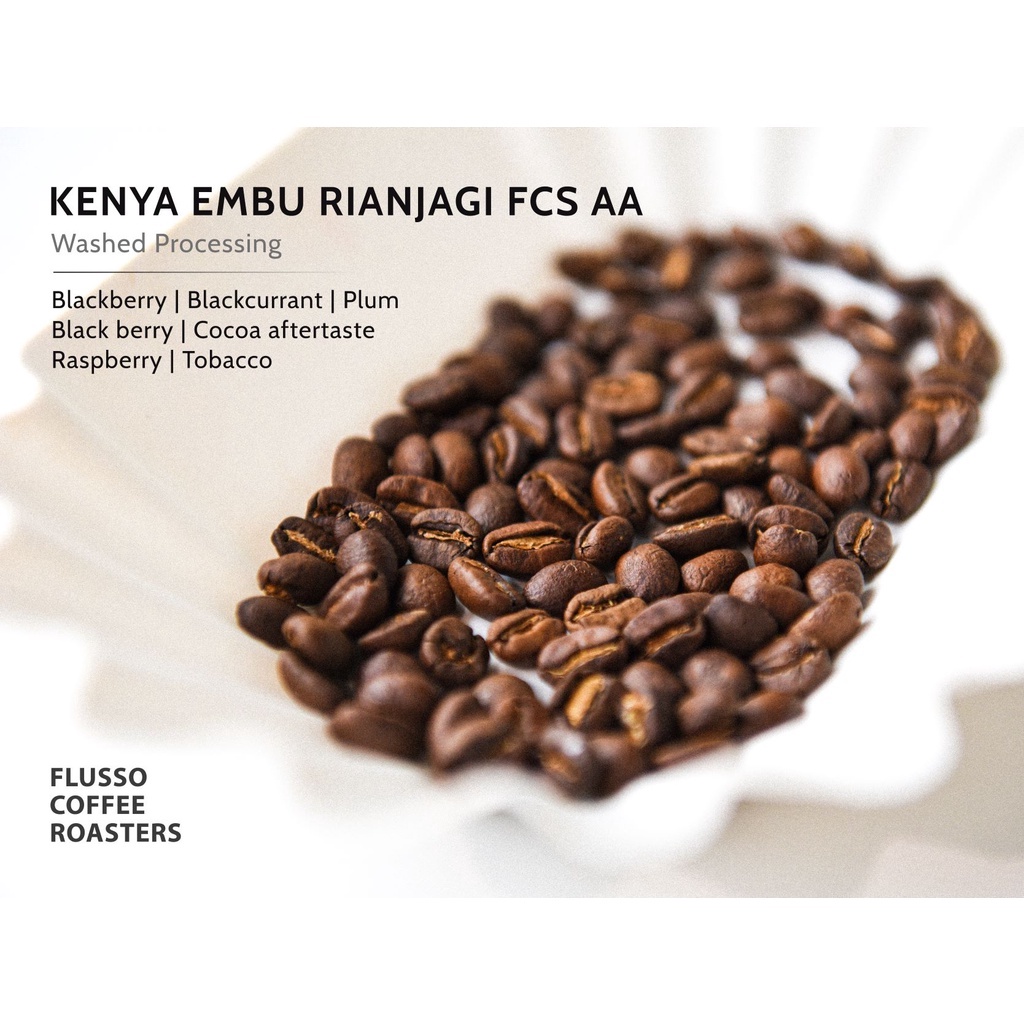 Cà Phê Specialty Kenya Embu Rianjagi FCS AA Washed