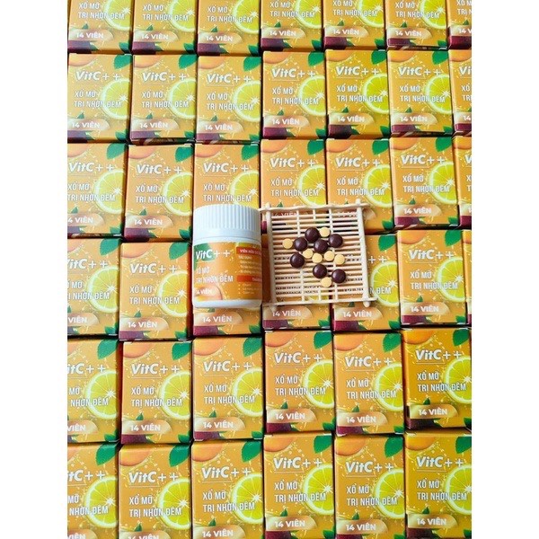 Viên hữu cơ xổ mỡ ban đêm Vitc++ chính hãng cty Vic 100%
