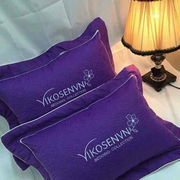 Combo 2 vỏ gối thêu Sunzin Satin kích thước 45x65cm