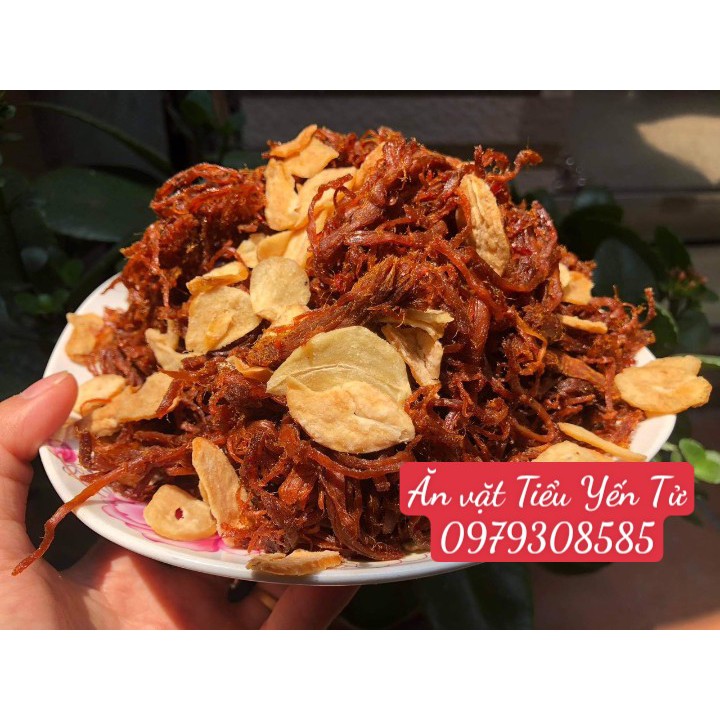 Khô heo, khô lợn ngập bơ tỏi  100gr Loại 1 mềm ngon, đồ ăn vặt Hà Nội | BigBuy360 - bigbuy360.vn