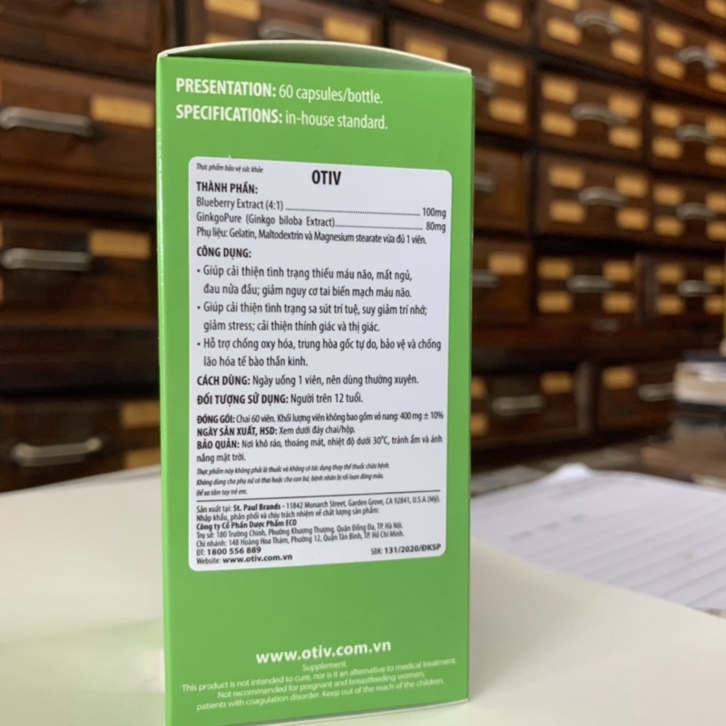 OTIV - chai 60 viên