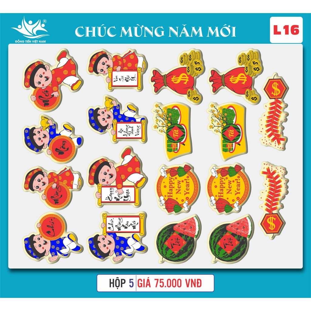 Khuôn Socola Chủ Đề Tết CIL16 - Đồng Tiến Việt Nam