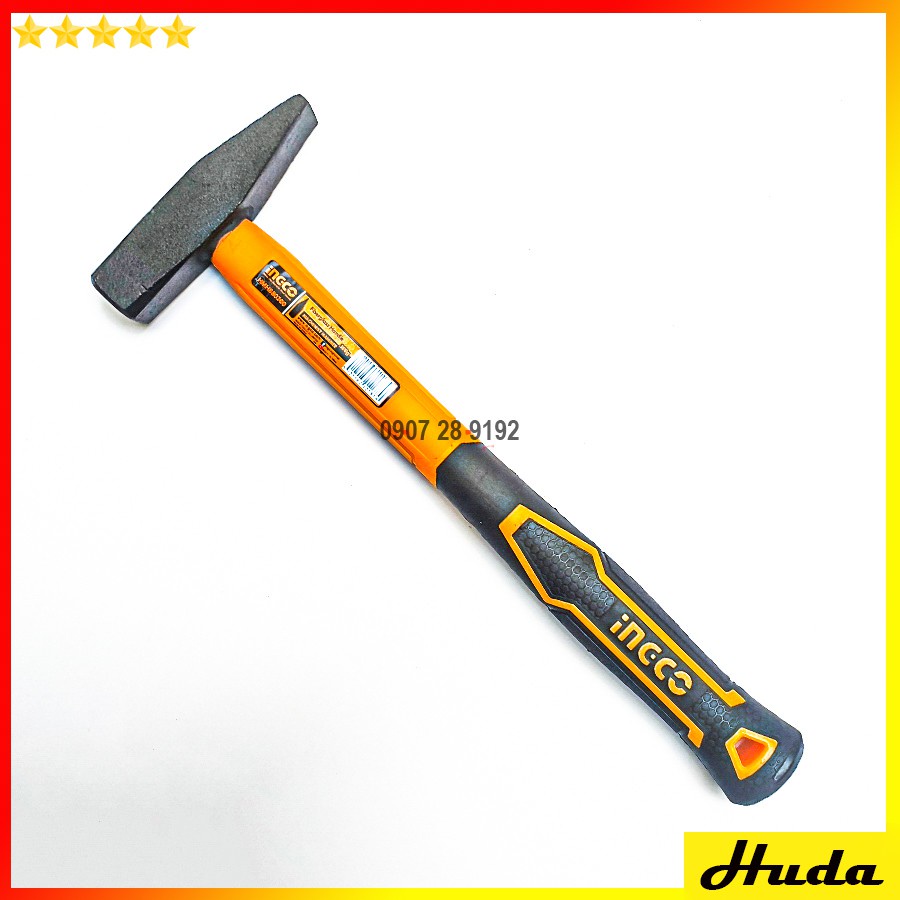 BÚA ĐINH 300G 500G BÚA ĐINH ĐẦU DẸP &amp; VUÔNG TOTAL INGCO POI