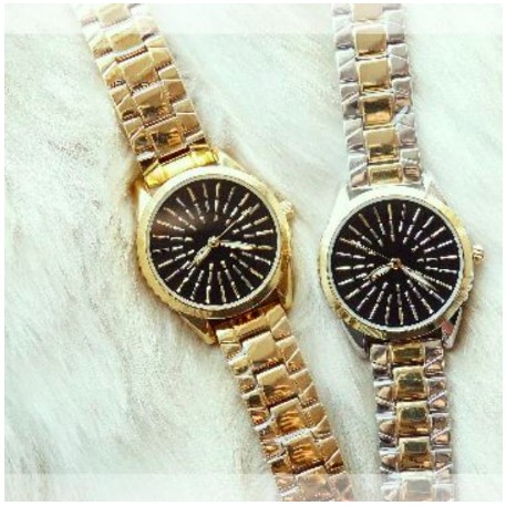 Đồng Hồ Nữ BEE SISTER 1457 Chính Hãng Mặt Đen [ Có Hình Thật Phía Cuối]