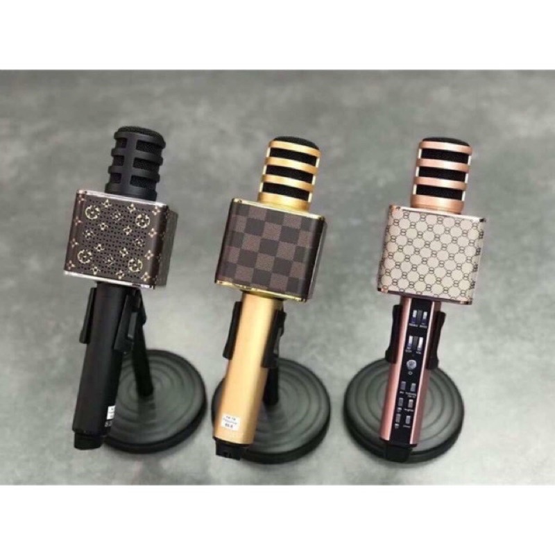 Mic hát karaoke kèm loa Bluetooth Micro Karaoke SD 18