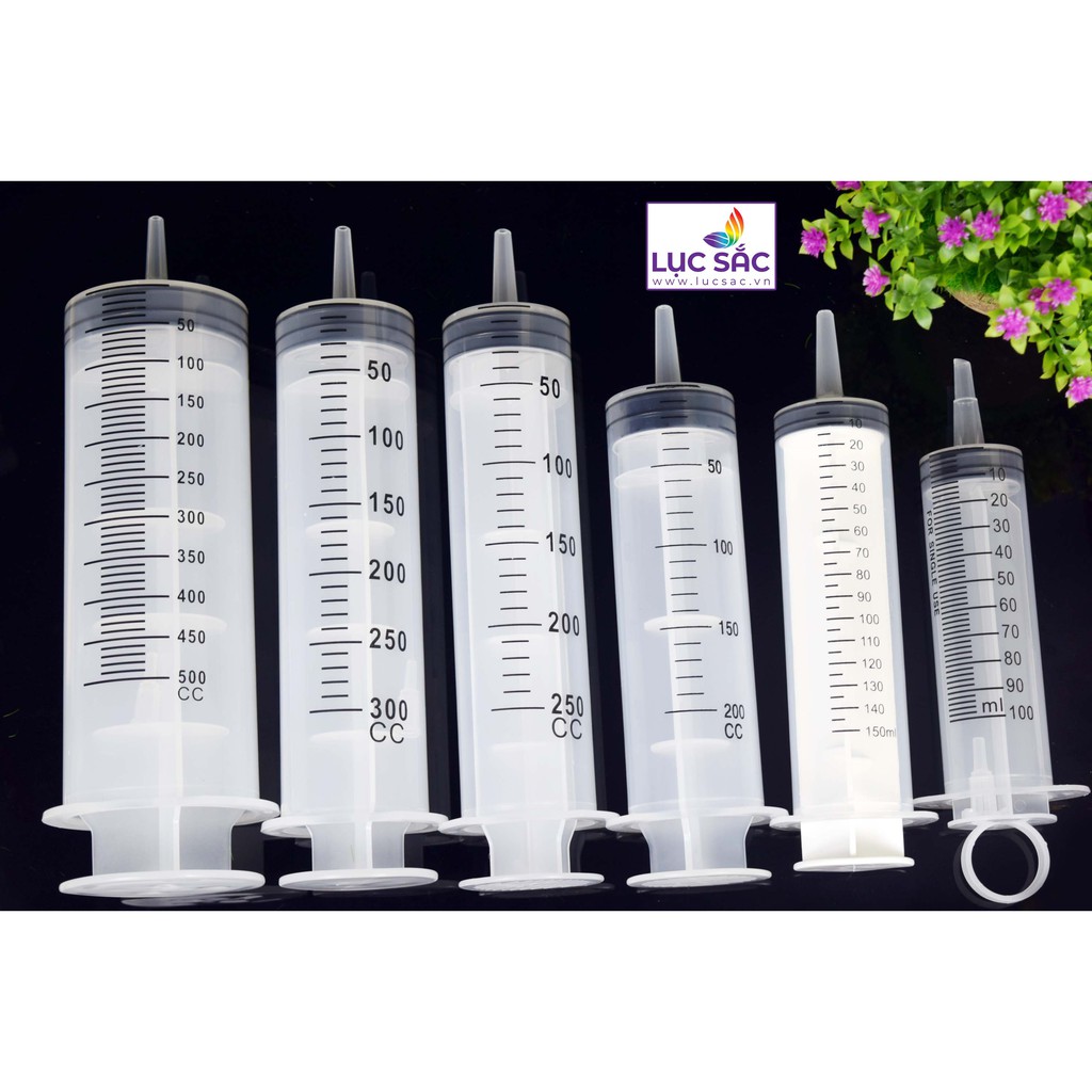 Xilanh 500ml, xilanh 350ml, xilanh 300ml, xilanh 250ml, xilanh 200ml, xilanh 150ml, ống tiêm 100ml, 300ml, xilanh 500ml